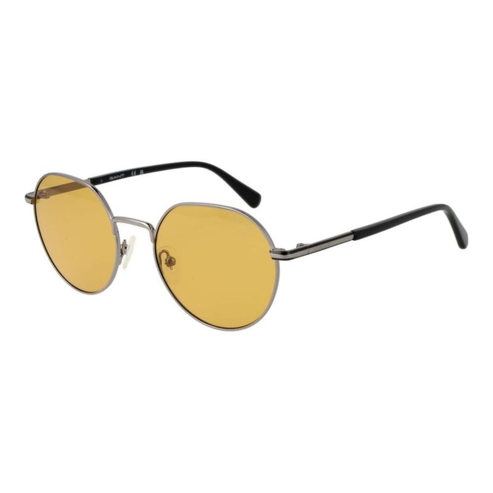 Gant Round Metal Frame Sunglasses Men Silver